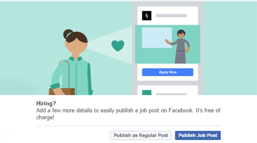 Facebook Now Allows You to Post Job Openings
