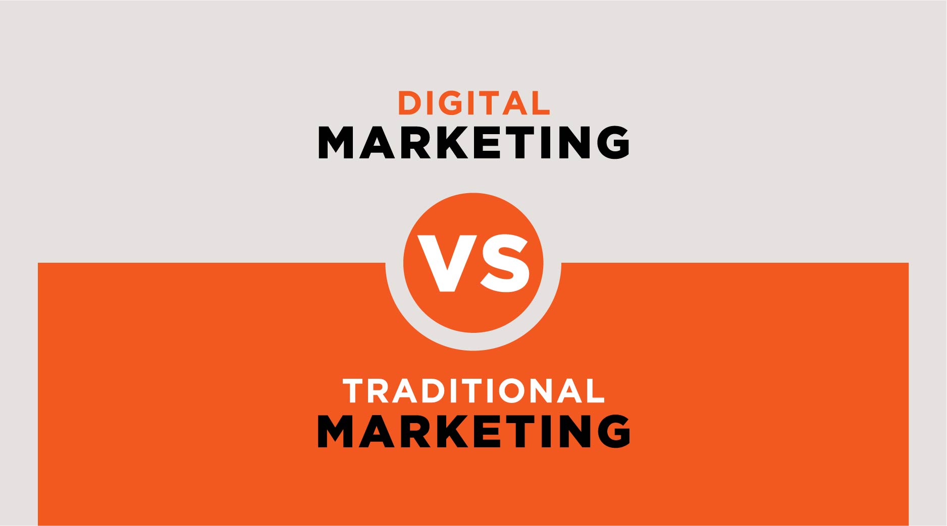 Difference between Digital Marketing & Traditional Marketing