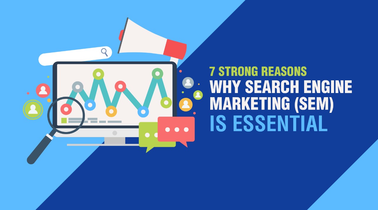 7 Strong Reasons Why Search Engine Marketing (SEM) is essential.
